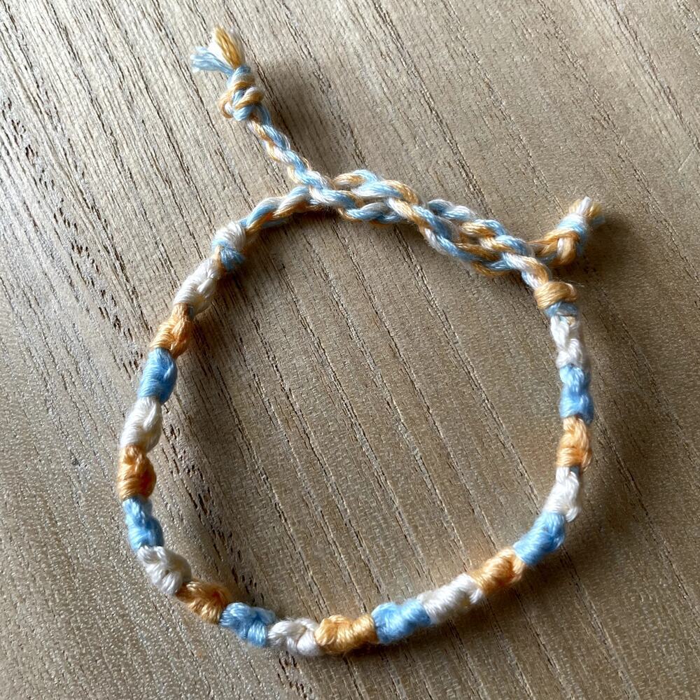 Idris Bracelet anklet trendy comfortable tie embroidery thread woven gift